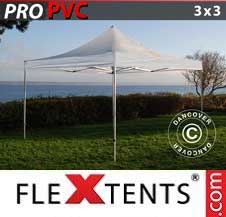 Foldetelt FleXtents PRO 3x3m Transparent