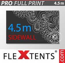 Foldetelt FleXtents PRO med fuldt digitalt print 4,5m
