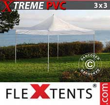 Foldetelt FleXtents PRO Xtreme 3x3m Transparent