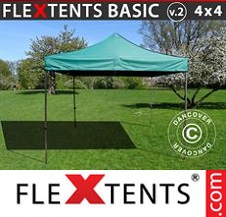 Foldetelt FleXtents Basic 4x4m Grøn