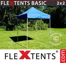 Foldetelt FleXtents Basic 2x2m Blå