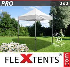 Foldetelt FleXtents PRO 2x2m Hvid