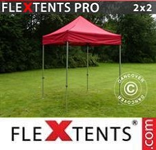 Foldetelt FleXtents PRO 2x2m Rød