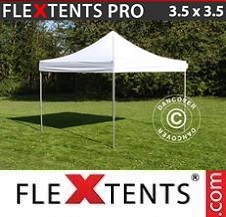 Foldetelt FleXtents PRO 3,5x3,5m Hvid