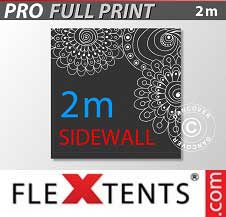 Foldetelt FleXtents PRO med fuldt digitalt print 2m