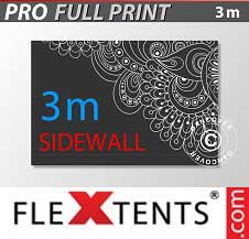 Foldetelt FleXtents PRO med fuldt digitalt print 3m