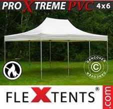 Foldetelt FleXtents PRO Xtreme 4x6m, Hvid