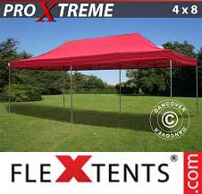 Foldetelt FleXtents PRO Xtreme 4x8m Rød