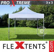 Foldetelt FleXtents PRO Xtreme 3x3m Hvid 