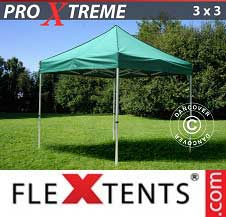 Foldetelt FleXtents PRO Xtreme 3x3m Grøn